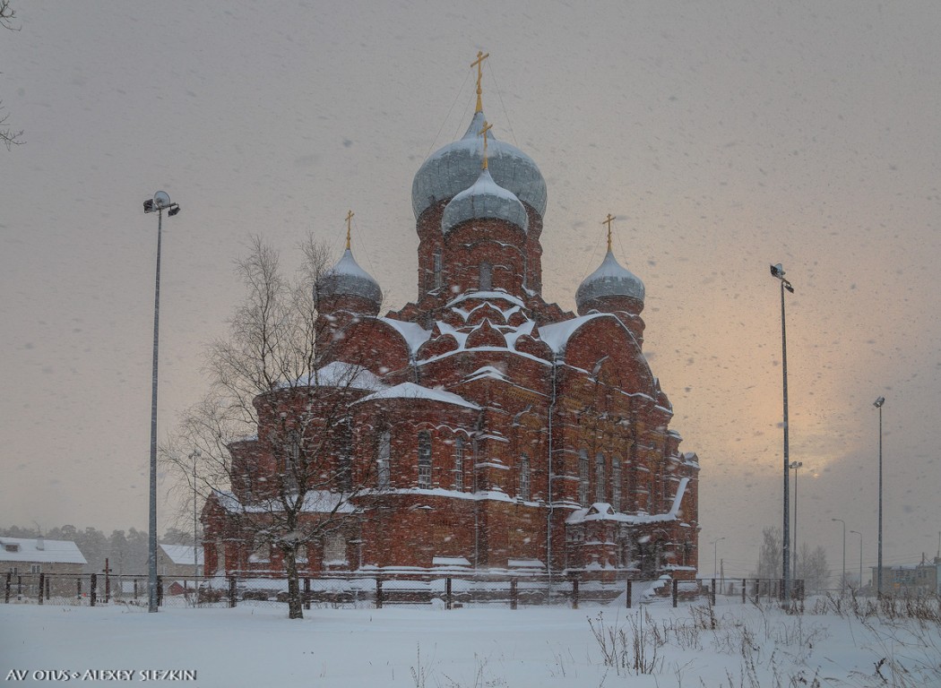 Горушка. Казанский Даниловский женский монастырь. Собор Казанской иконы Божией Матери. фасады