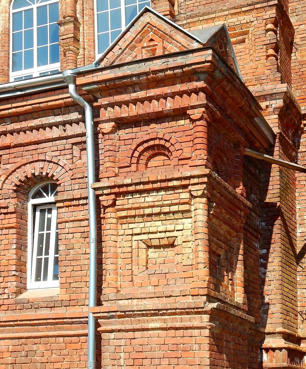архитектурные детали. Казанский Даниловский женский монастырь. Собор Казанской иконы Божией Матери, Горушка (Даниловский район, Ярославская область)