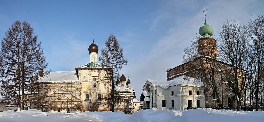 Борисоглебский. Борисоглебский монастырь. фасады