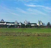 Борисоглебский монастырь, С. М. Прокудин-Горский. Вид на Борисоглебский монастырь от реки Устье. 1911 год.
фото с http://prokudin-gorskiy.ru/image.php?ID=652<br>, Борисоглебский, Борисоглебский район, Ярославская область