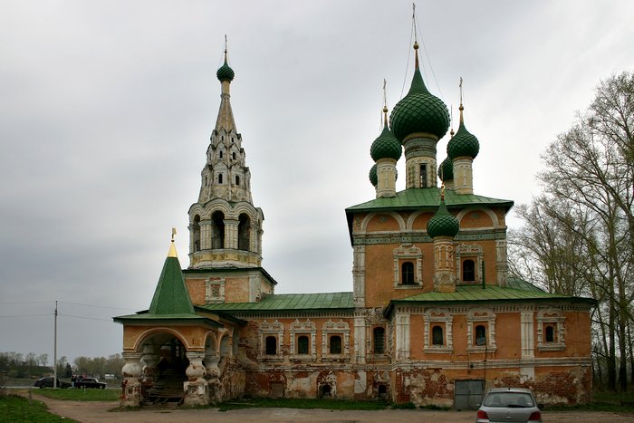 Церковь Рождества Иоанна Предтечи, Углич (Угличский район, Ярославская область). фасады