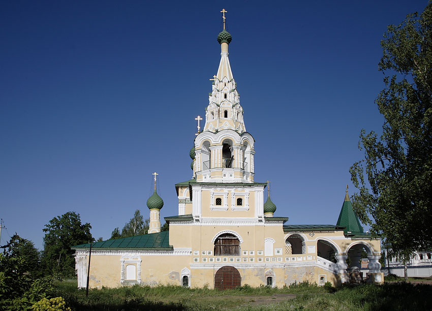 Церковь Рождества Иоанна Предтечи, Углич (Угличский район, Ярославская область). фасады