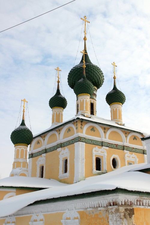 Церковь Рождества Иоанна Предтечи, Углич (Угличский район, Ярославская область). архитектурные детали