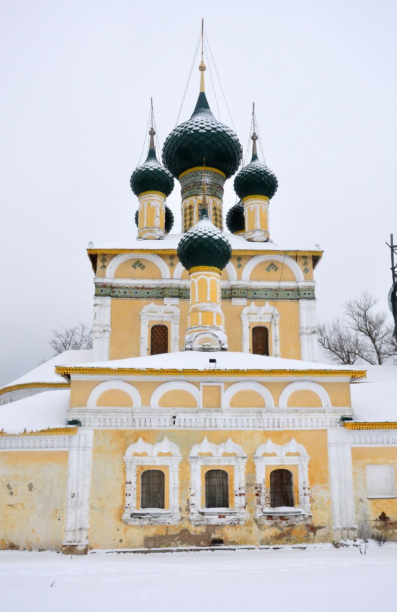 архитектурные детали. Церковь Рождества Иоанна Предтечи, Углич (Угличский район, Ярославская область)