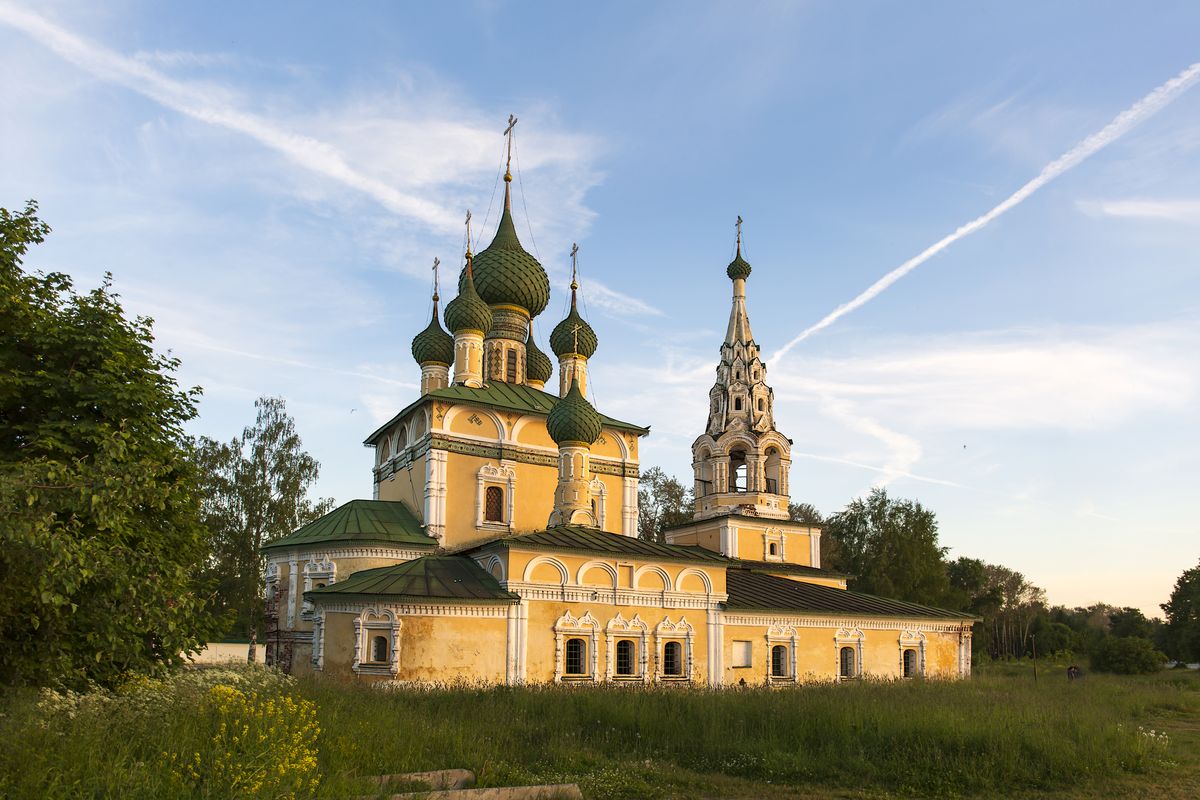 фасады. Церковь Рождества Иоанна Предтечи, Углич (Угличский район, Ярославская область)