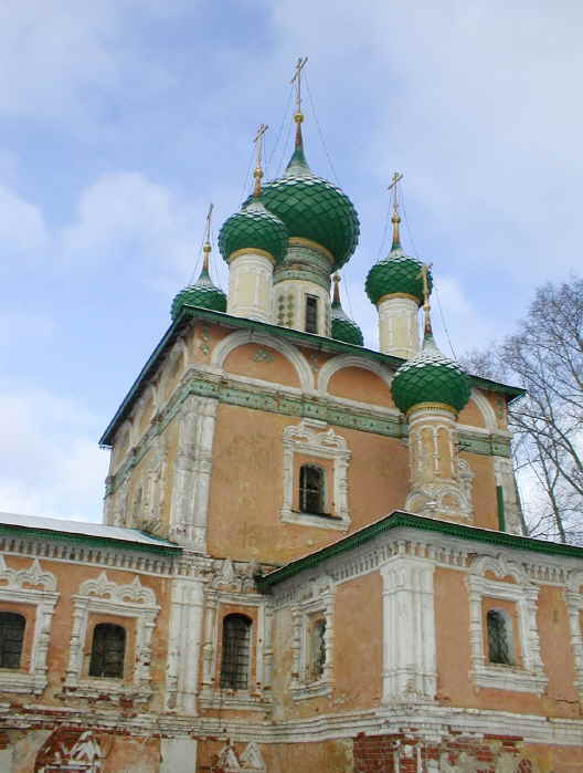 Церковь Рождества Иоанна Предтечи, Углич (Угличский район, Ярославская область). архитектурные детали