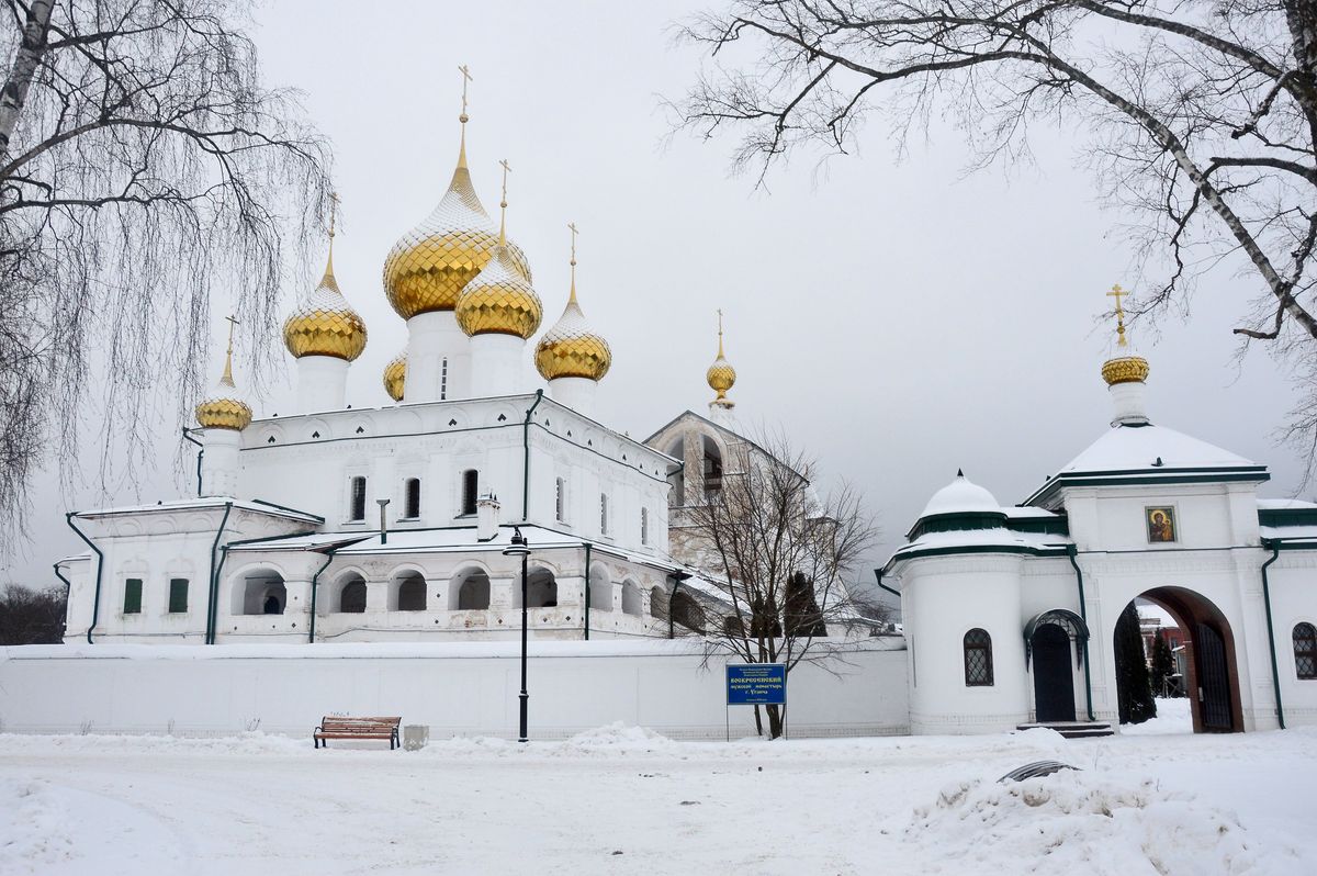 фасады. Воскресенский монастырь, Углич (Угличский район, Ярославская область)