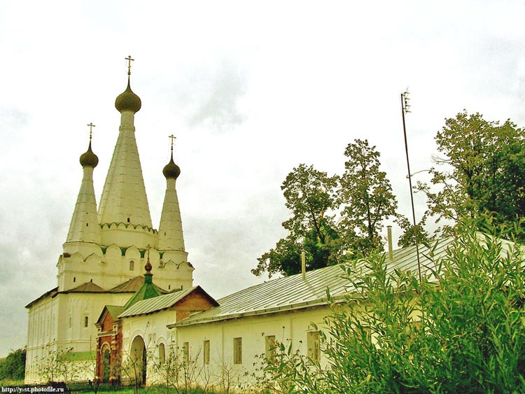 Алексеевский женский монастырь, Углич (Угличский район, Ярославская область). фасады