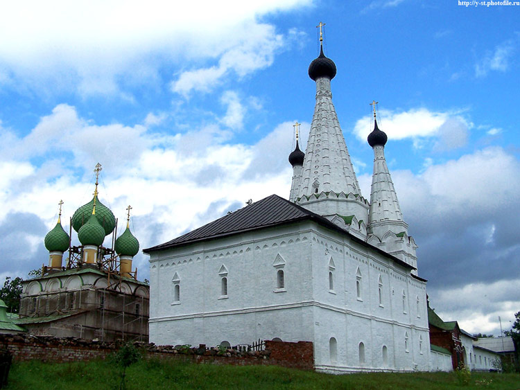Алексеевский женский монастырь, Углич (Угличский район, Ярославская область). фасады