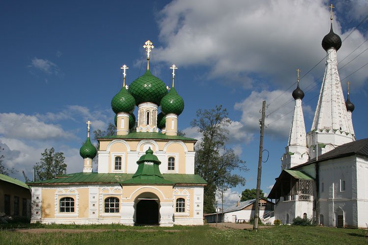 Алексеевский женский монастырь, Углич (Угличский район, Ярославская область). фасады