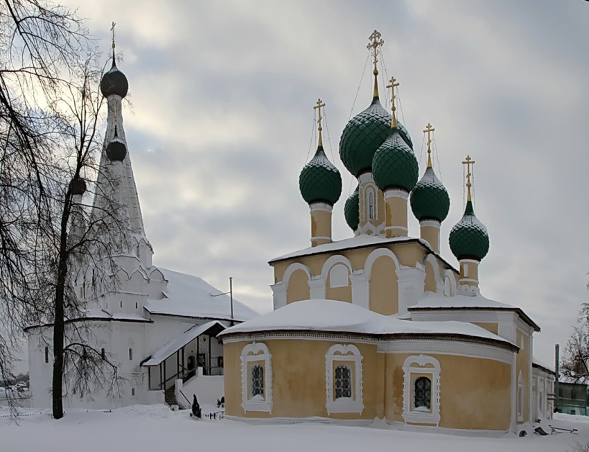 Алексеевский женский монастырь, Углич (Угличский район, Ярославская область). фасады