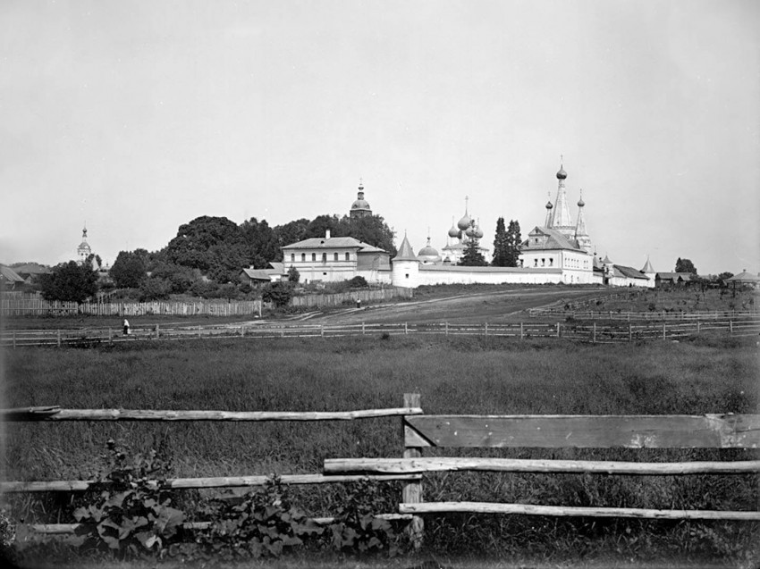 Углич. Алексеевский женский монастырь. архивная фотография, Фото 1903г. Алексеевский монастырь г.Углич, Ярославская губерния