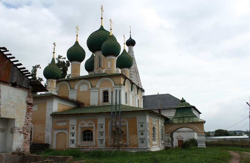 Алексеевский женский монастырь, Углич (Угличский район, Ярославская область). фасады