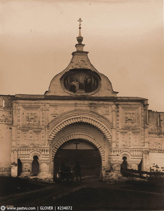 Переславль-Залесский. Горицкий Успенский монастырь. архивная фотография, Фото с сайта  pastvu.ru Фото1880-1900 гг.