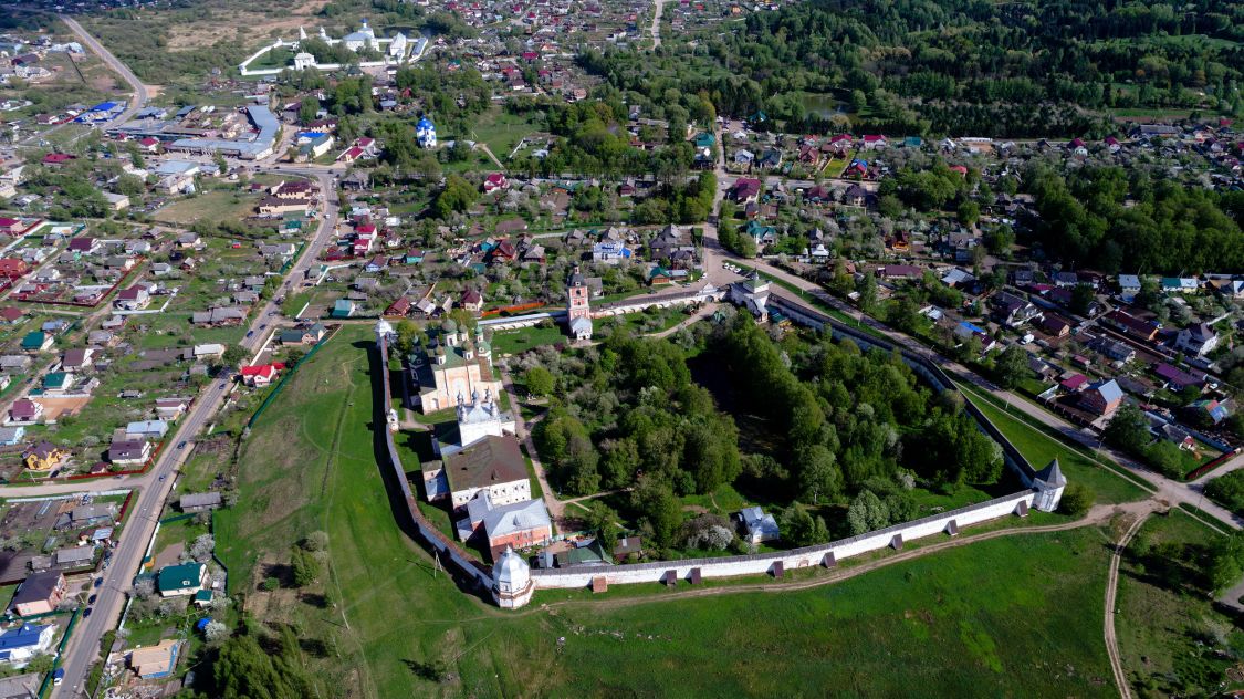 Горицкий Успенский монастырь, Переславль-Залесский (Переславский район и г. Переславль-Залесский, Ярославская область). общий вид в ландшафте