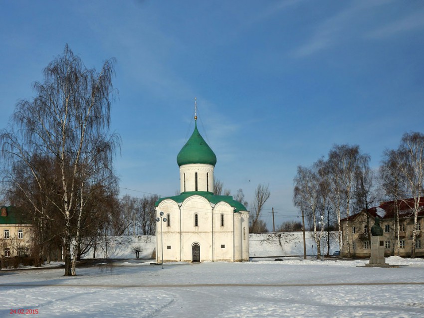 Спасо Преображенский собор Переславль Залесский крест