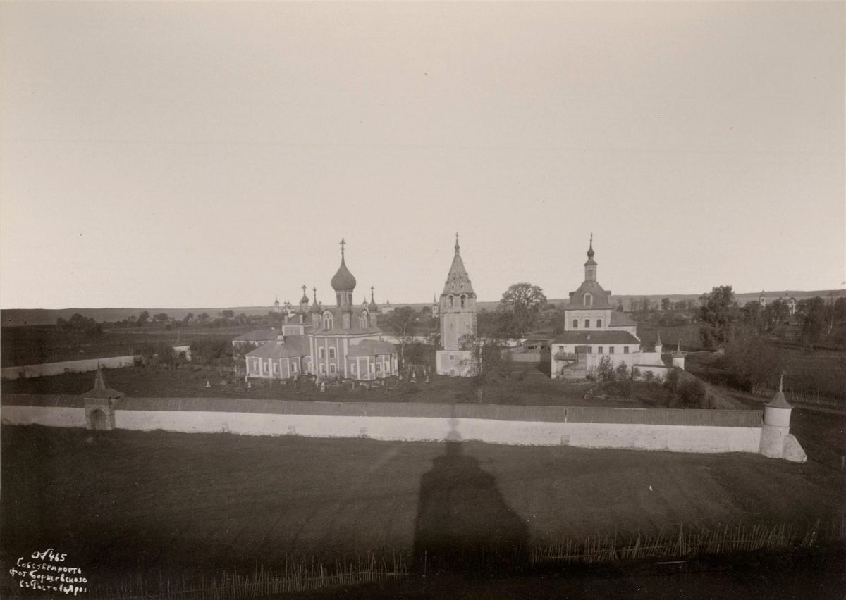 Никольский женский монастырь, Переславль-Залесский (Переславский район и г. Переславль-Залесский, Ярославская область). архивная фотография, Никольский монастырь в уездном городе Переславле. Фотография И. Ф. Барщевского. 1884 г.