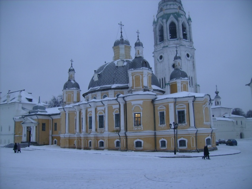 Собор Воскресения Христова, Вологда (Вологда, город, Вологодская область). фасады, Вид  с  юго-востока		      