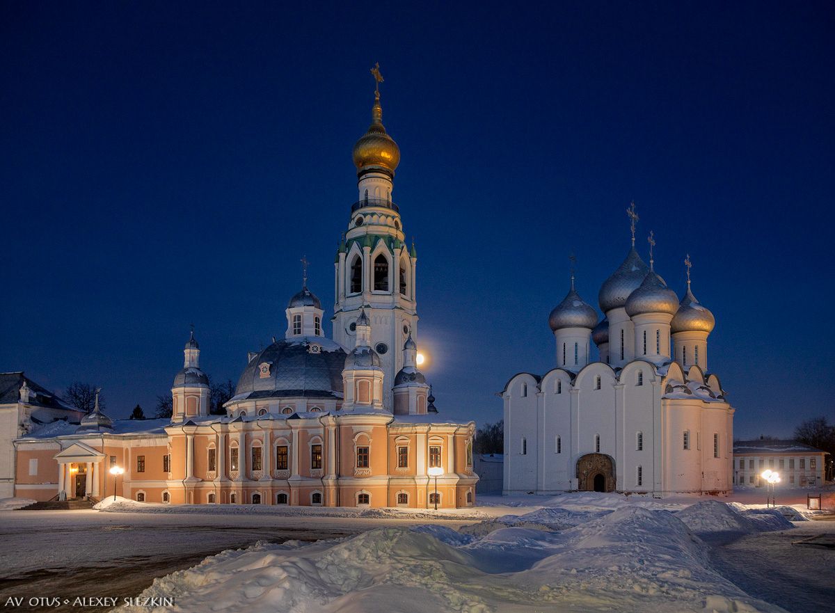 художественные фотографии. Архиерейский двор. Собор Воскресения Христова, Вологда (Вологда, город, Вологодская область)