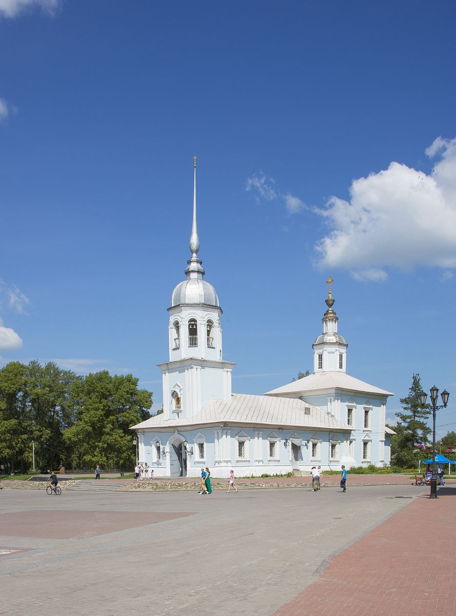фасады. Церковь Александра Невского, что на Извести, Вологда (Вологда, город, Вологодская область)