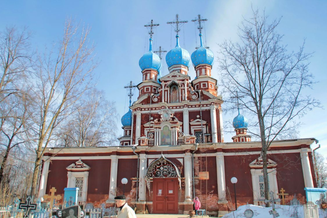 Церковь Казанской иконы Божией Матери, Устюжна (Устюженский район, Вологодская область). фасады