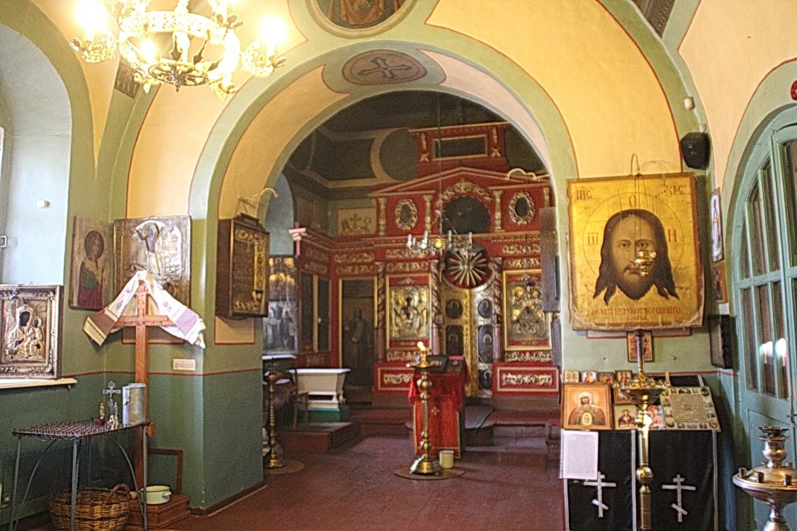 Церковь Казанской иконы Божией Матери, Устюжна (Устюженский район, Вологодская область). интерьер и убранство
