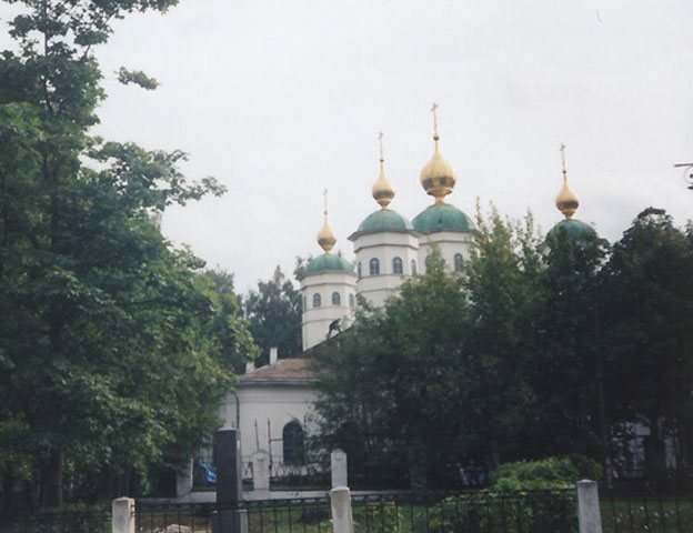 Воскресенский собор колокольня Череповец