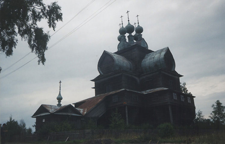 Нелазское. Церковь Успения Пресвятой Богородицы. фасады