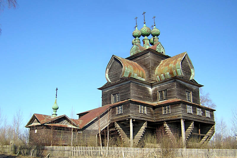 Церковь Успения Пресвятой Богородицы, Нелазское (Череповецкий район, Вологодская область). фасады