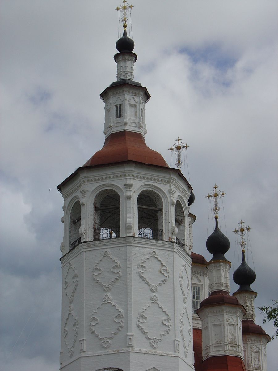 Церковь Входа Господня в Иерусалим, Тотьма (Тотемский район, Вологодская область). архитектурные детали