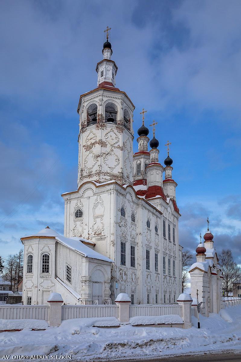 фасады. Церковь Входа Господня в Иерусалим, Тотьма (Тотемский район, Вологодская область)