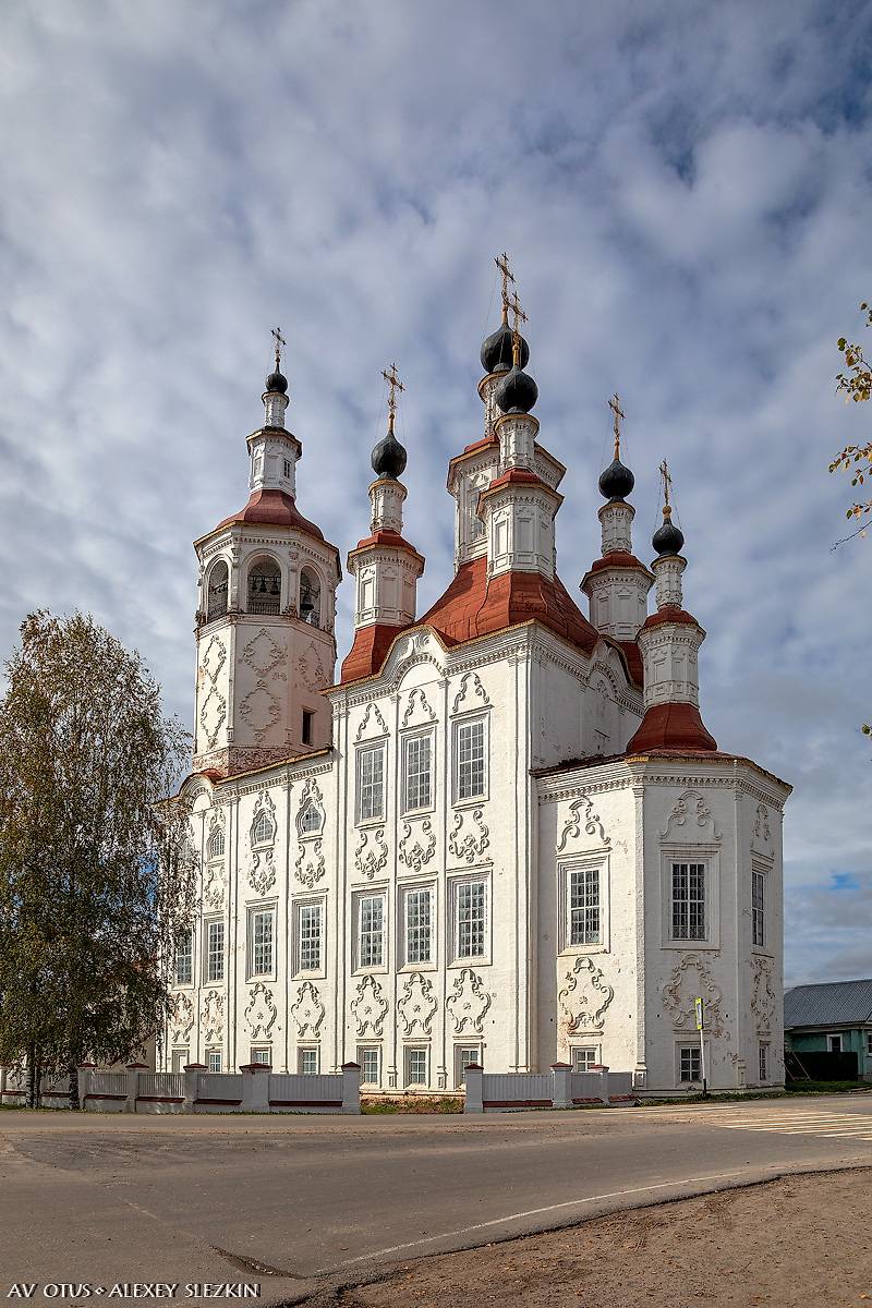 фасады. Церковь Входа Господня в Иерусалим, Тотьма (Тотемский район, Вологодская область)