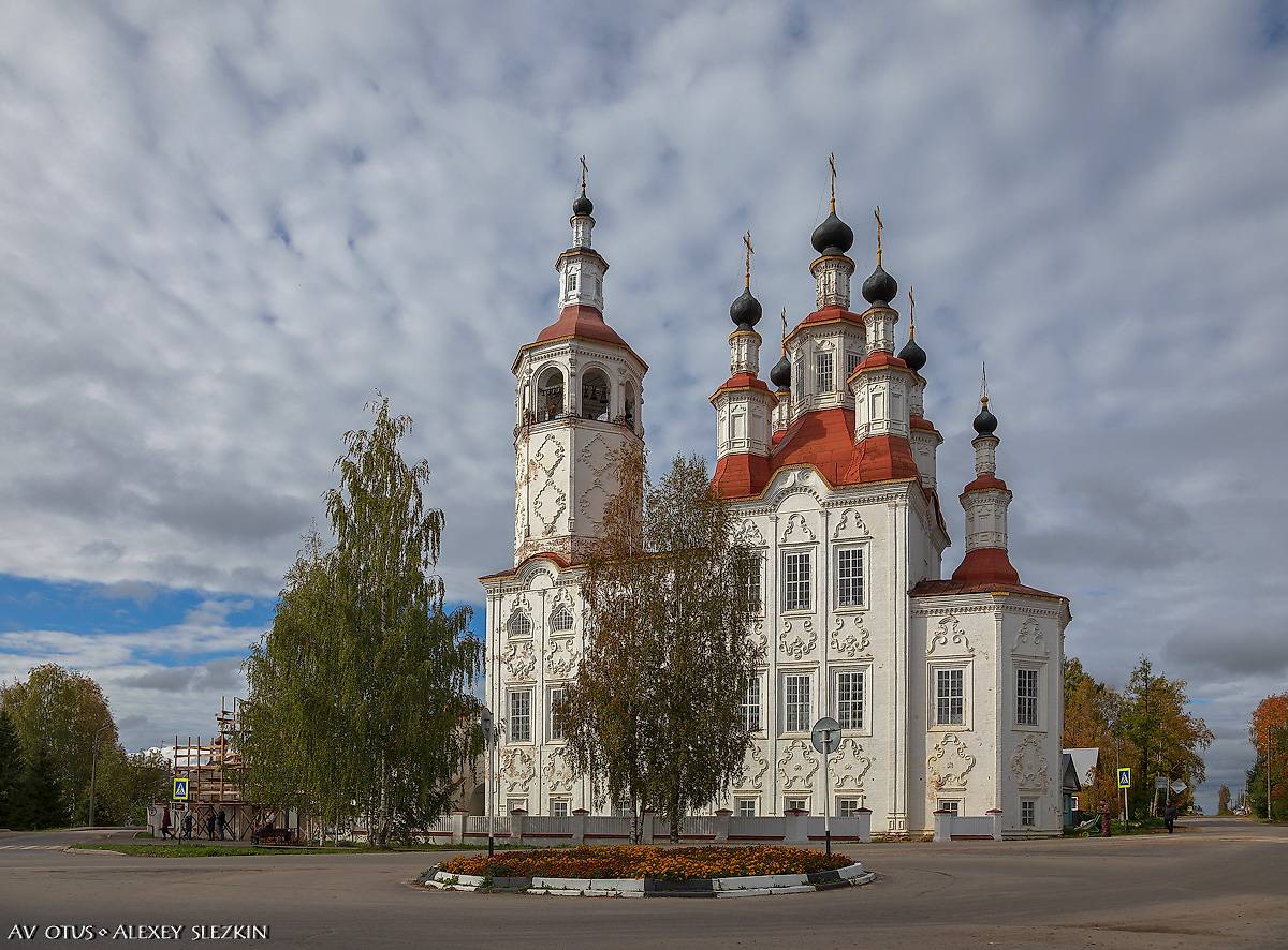 фасады. Церковь Входа Господня в Иерусалим, Тотьма (Тотемский район, Вологодская область)
