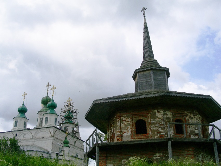 Троице-Гледенский монастырь, Морозовица (Великоустюгский район, Вологодская область). дополнительная информация, вид с северо-востока