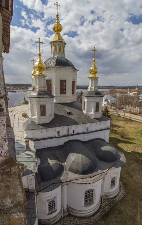 Великий Устюг. Собор Успения Пресвятой Богородицы на Соборном Дворище. фасады