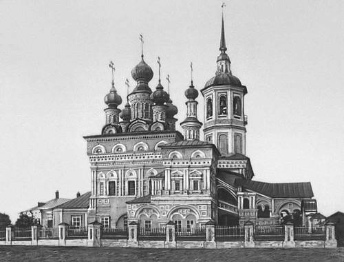 Церковь Вознесения Господня, Великий Устюг (Великоустюгский район, Вологодская область). архивная фотография