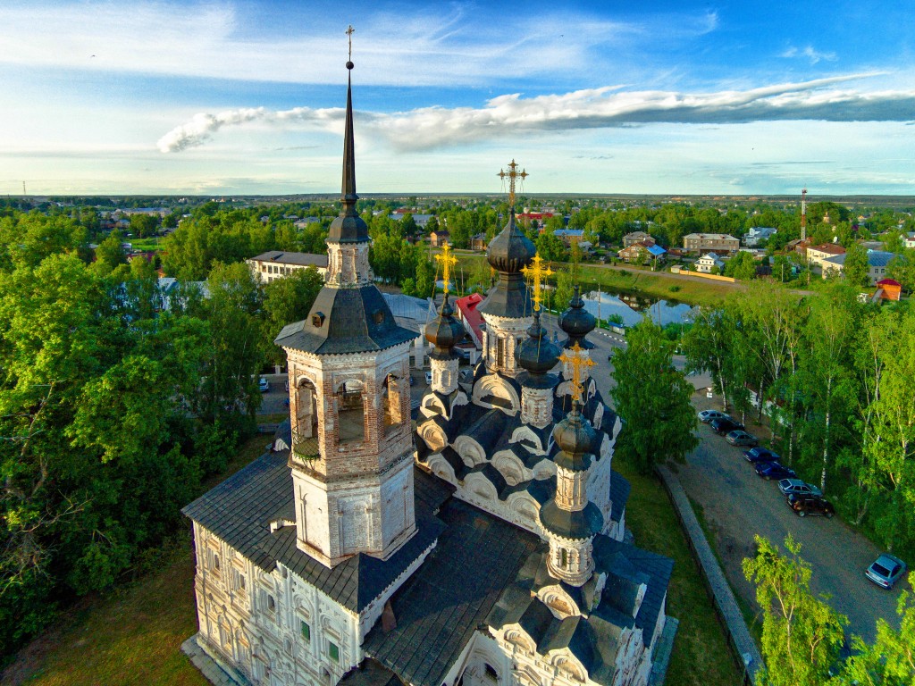 Великий Устюг. Церковь Вознесения Господня. архитектурные детали