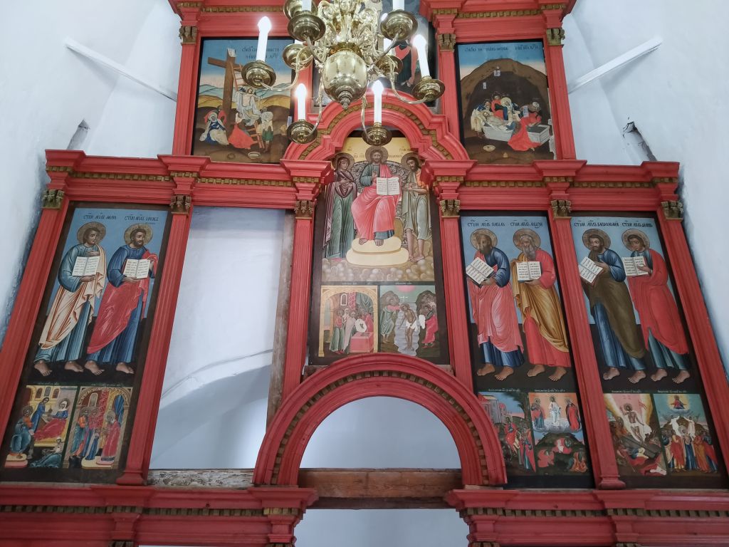 Церковь Вознесения Господня, Великий Устюг (Великоустюгский район, Вологодская область). интерьер и убранство, интерьер одного из приделов верхнего храма