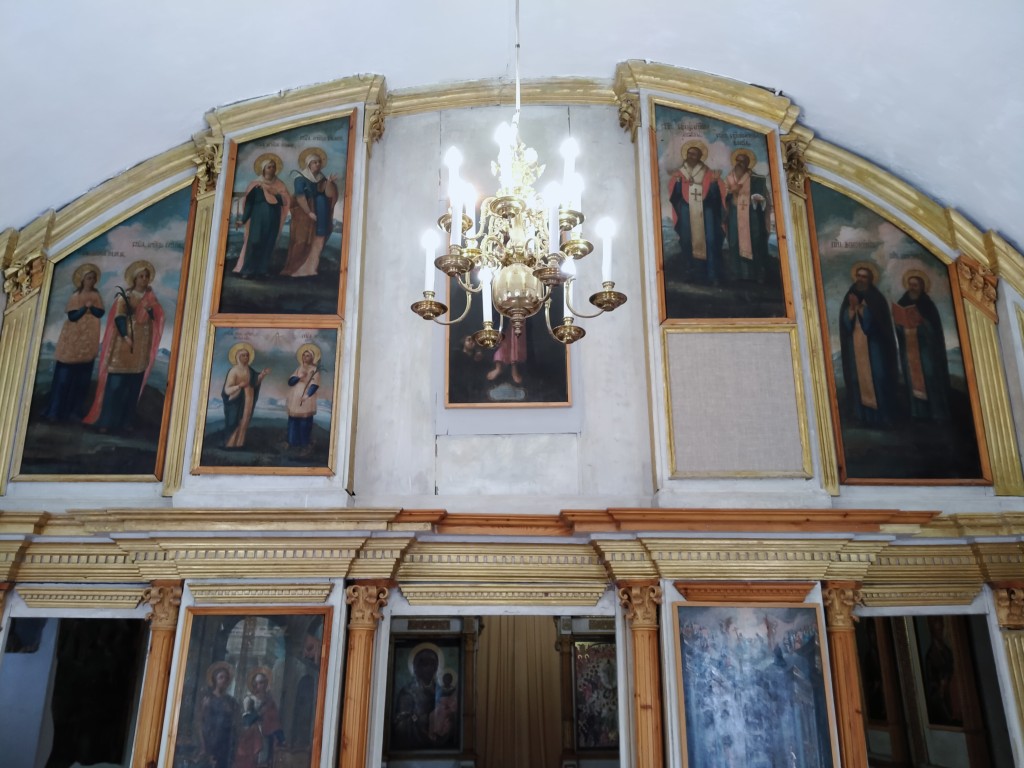 Церковь Вознесения Господня, Великий Устюг (Великоустюгский район, Вологодская область). интерьер и убранство, интерьер верхней Воскресенской церкви