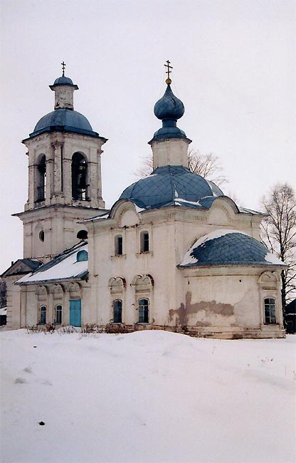 Белозерск. Церковь Богоявления Господня. фасады