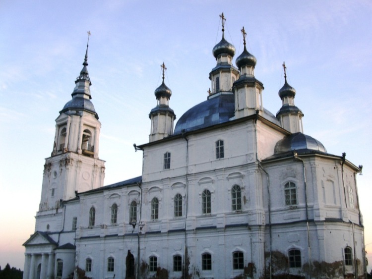 Архангельское. Церковь Михаила Архангела. фасады, вид с юго-востока