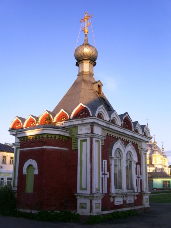 Часовня Николая Чудотворца, Устье (Усть-Кубинский район, Вологодская область). фасады, вид с северо-востока