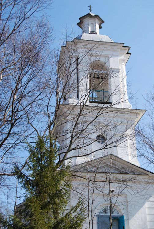 Белозерск. Церковь Богоявления Господня. архитектурные детали, Колокольня. Вид с запада