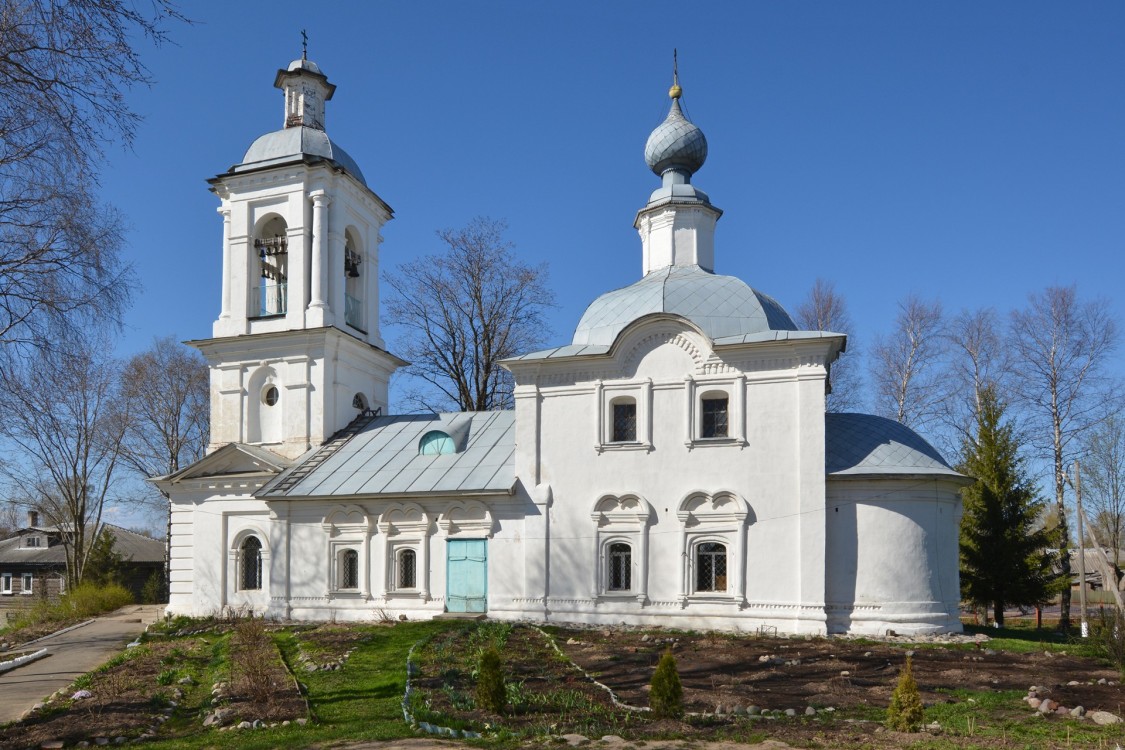 Белозерск. Церковь Богоявления Господня. фасады, Южный фасад