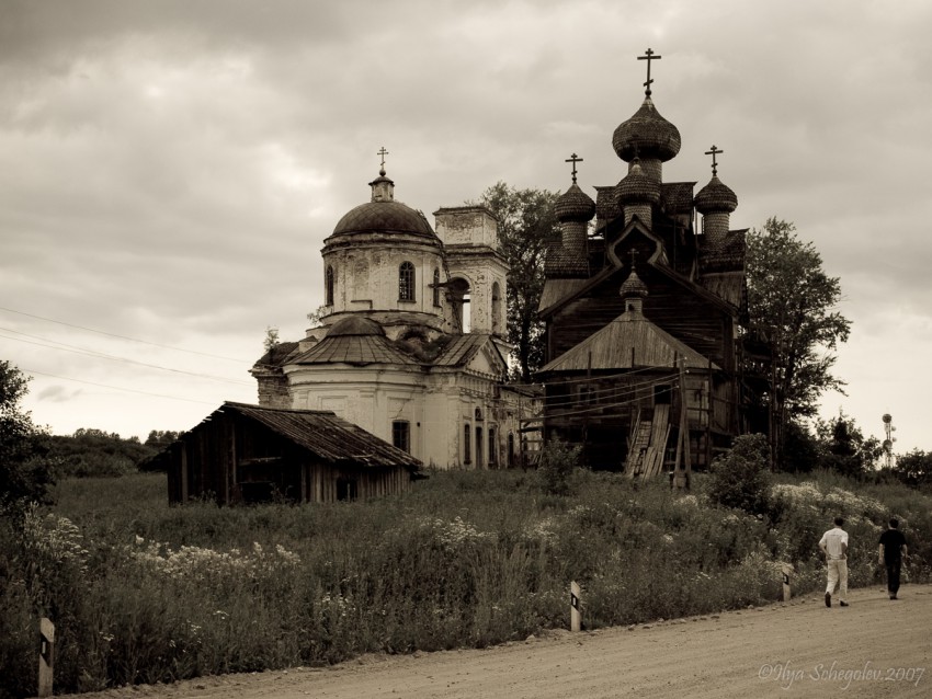 Храмовый комплекс Палтогского погоста, Палтога (Вытегорский район, Вологодская область). фасады