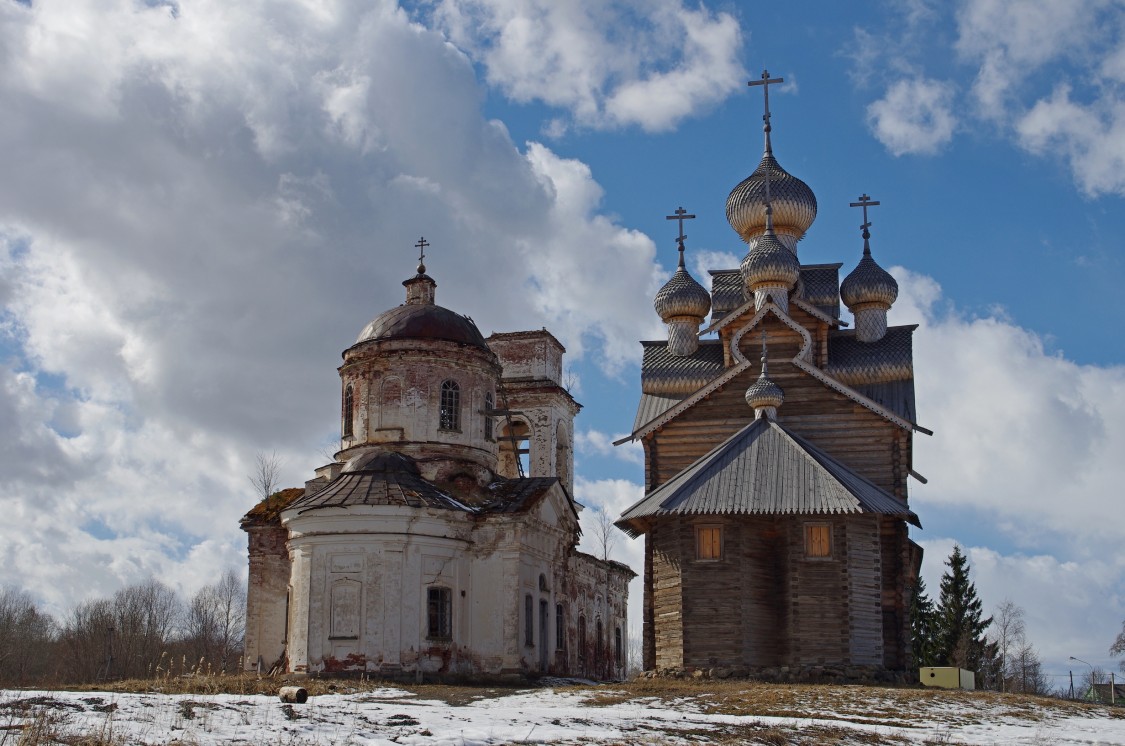 Храмовый комплекс Палтогского погоста, Палтога (Вытегорский район, Вологодская область). фасады