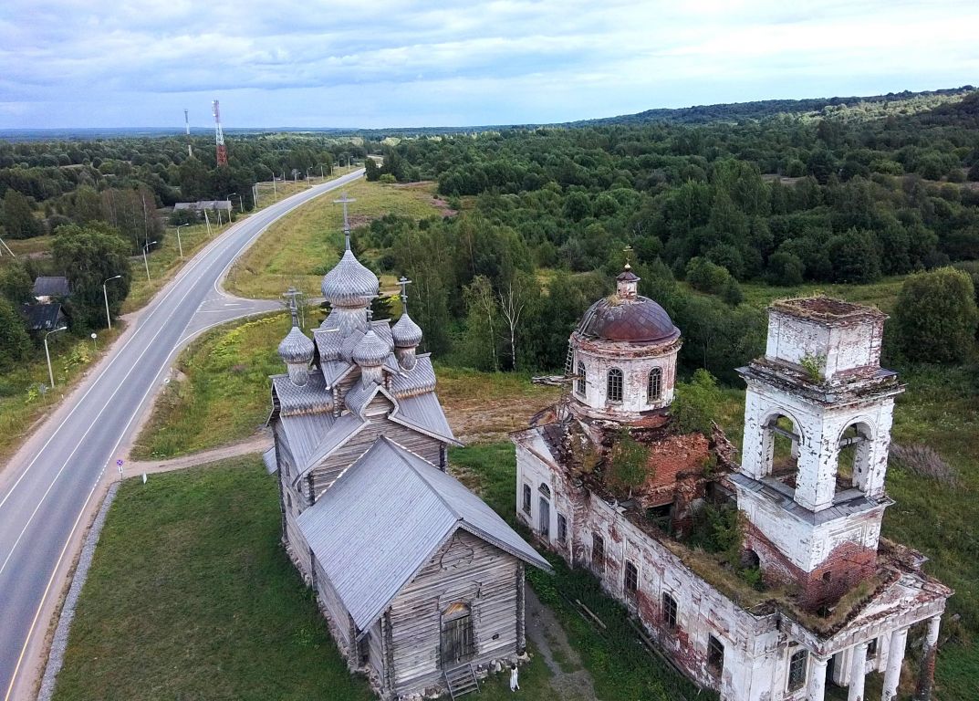 Храмовый комплекс Палтогского погоста, Палтога (Вытегорский район, Вологодская область). фасады