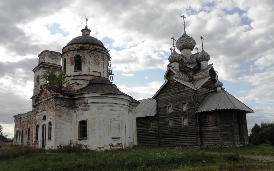 Храмовый комплекс Палтогского погоста, Палтога (Вытегорский район, Вологодская область). фасады