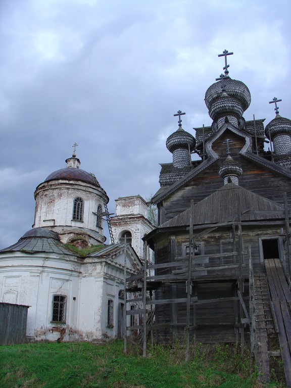 Храмовый комплекс Палтогского погоста, Палтога (Вытегорский район, Вологодская область). фасады