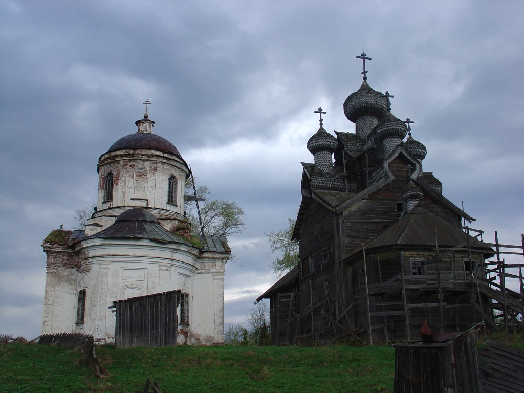 Храмовый комплекс Палтогского погоста, Палтога (Вытегорский район, Вологодская область). фасады, 2005